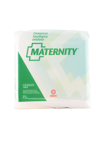 Indasec Maternity Large Anatomic Cell Compressor 25 Units