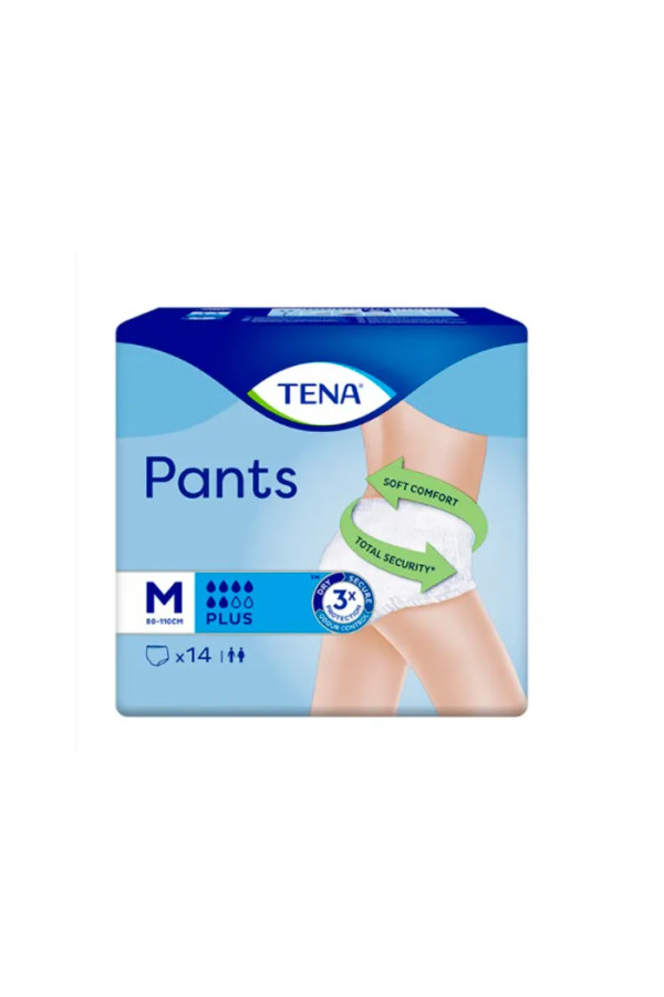 Tena Pants Plus Size Medium 14 Units