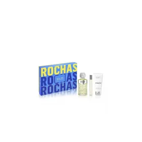 Set Eau Rochas Edt 100ml Body 100ml Edt 20ml@