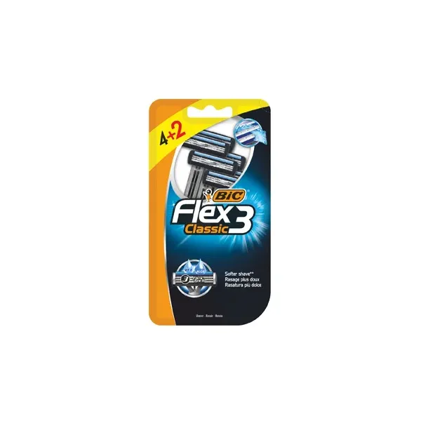 Bic Flex 3 Hojas Maq Afeitar 4 2 Ud