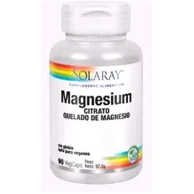 Solaray Magnesium 133 Mg 90 Vcaps