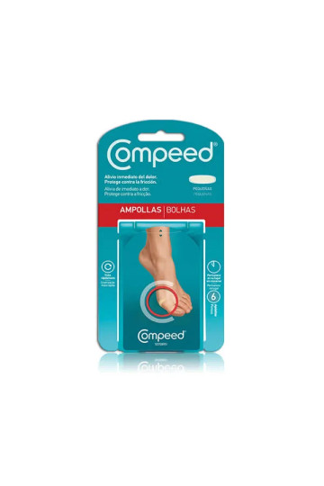 Compeed Blister Small Plasters 6 Units