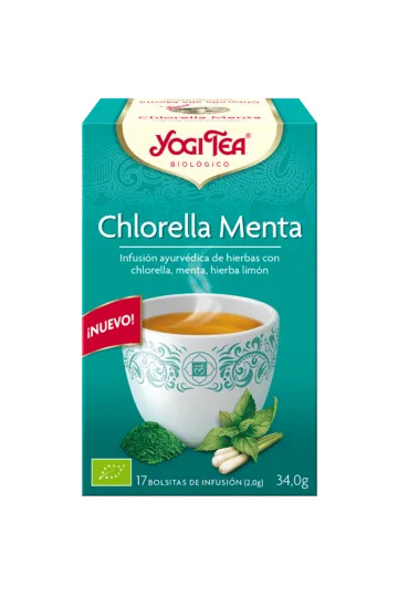 Yogi Tea Chlorella Menta 17 Bolsitas