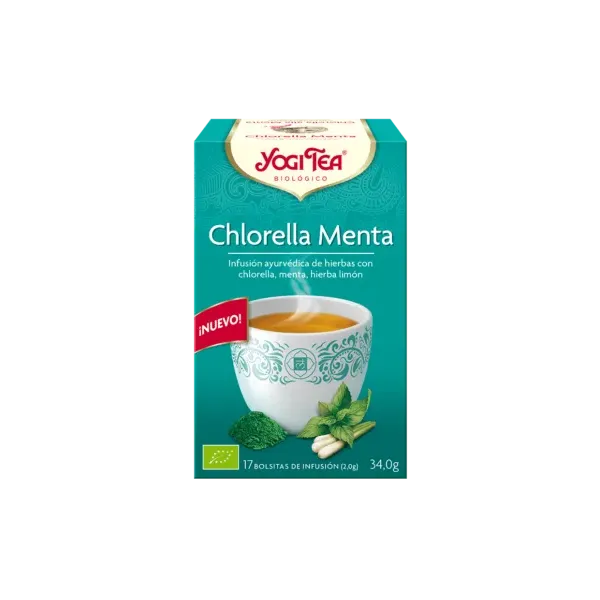 Yogi Tea Chlorella Menta 17 Bolsitas