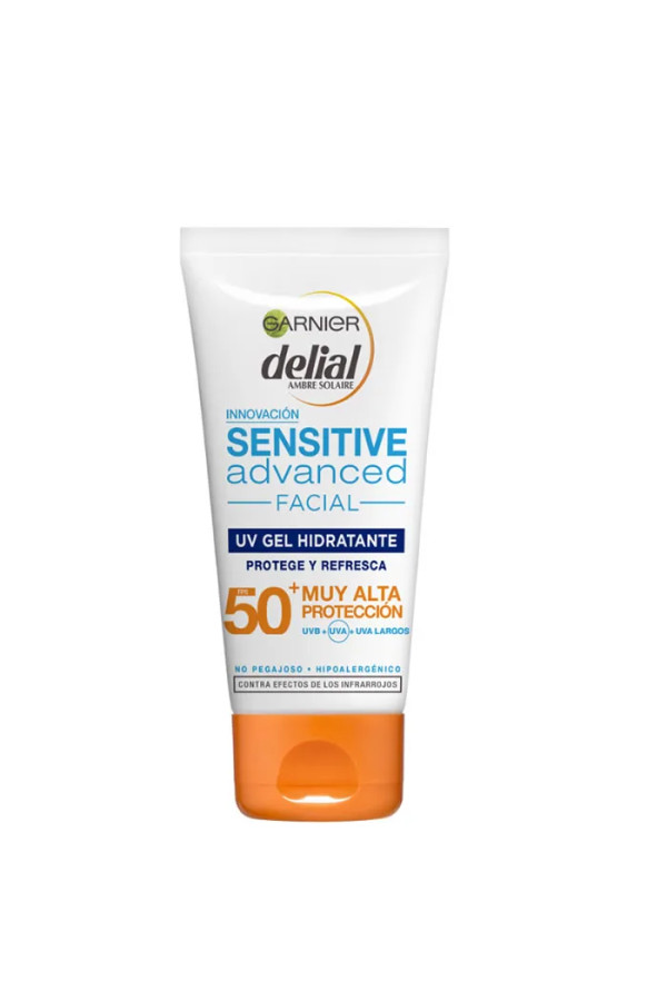 Delial Uv Moisturizing Gel Sensitive Advanced Ip50 50ml