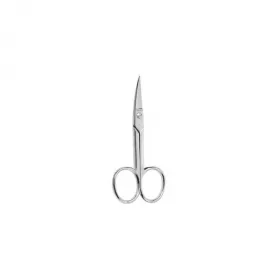 Beter Chrome Plated Curved Manicure Scissors 9cm