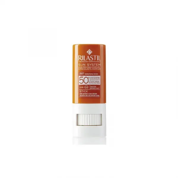 Rilastil Sun System Transparent Stick Sensitive Areas Spf50+ 8.5ml