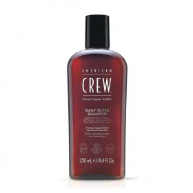 American Crew Hair y Amp Body Daily Silver Shampoo 250ml