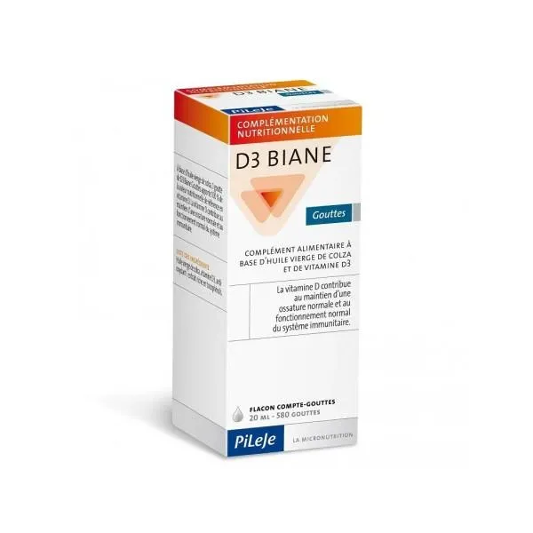 Pileje D3 Biane Drops 15ml