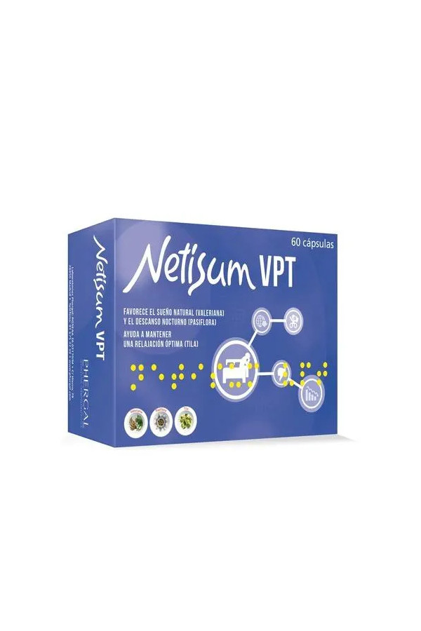Phergal Netsium Netisum Vpt 60 Capsules