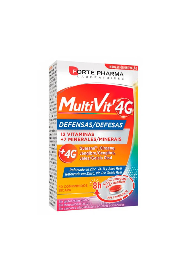Forté Pharma Multivit 4G Defences 30 Tablets 