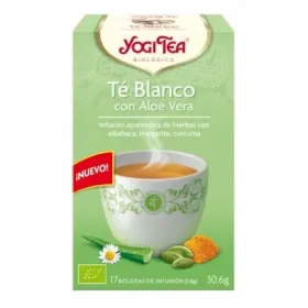 Yogi Tea Te Blanco Con Aloe Vera 17 Filtros