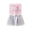 Inca Silver Tutu + Ribbon With Crown