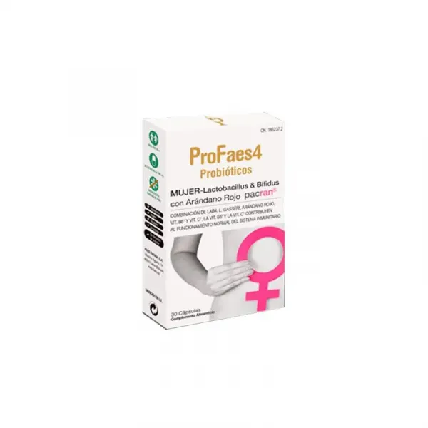 Profaes4 Probióticos Mujer 30 Cápsulas