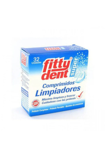 Fittydent Comprimidos Limpiadores