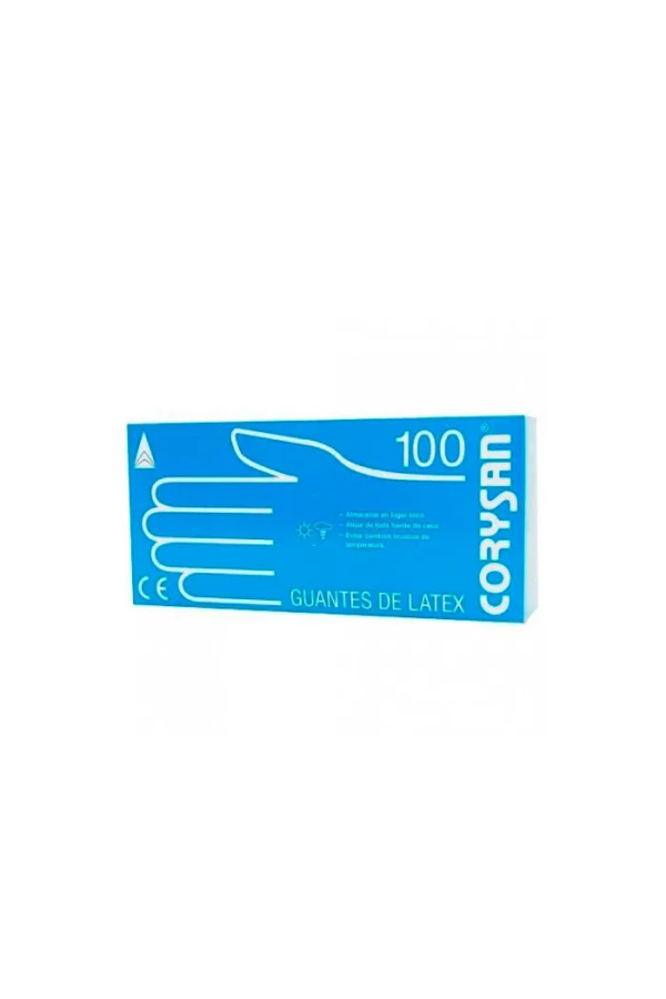 Corysan Latex Gloves Medium Size 100pcs