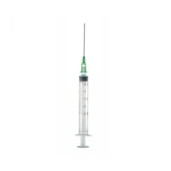 ICO Syringe 25ml With Needle 8x40