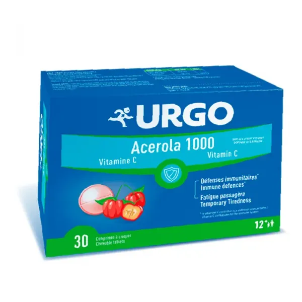 Urgo Acerola Vitamin C 30 Tablets  