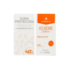 Heliocare Ultra - D 2 x 30 Capsules