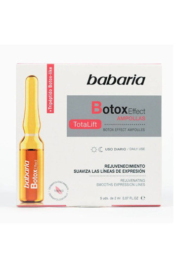 Babaria Botox Effect Ampollas Totalift 5uds