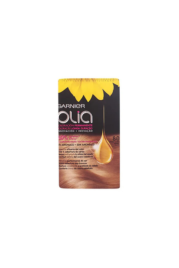 Garnier Olia Permanent Coloring 8,0 Light Blond