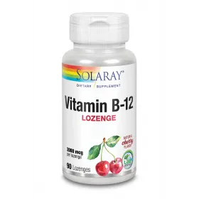 Solaray Vitamina B12 2000 Mcg 90 Comp