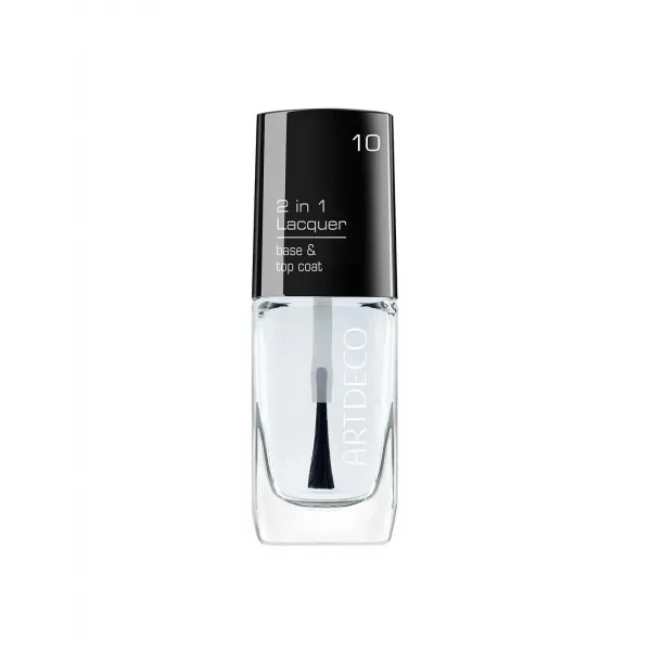 Artdeco 2 In 1 Lacquer Base y Top Coat 10ml