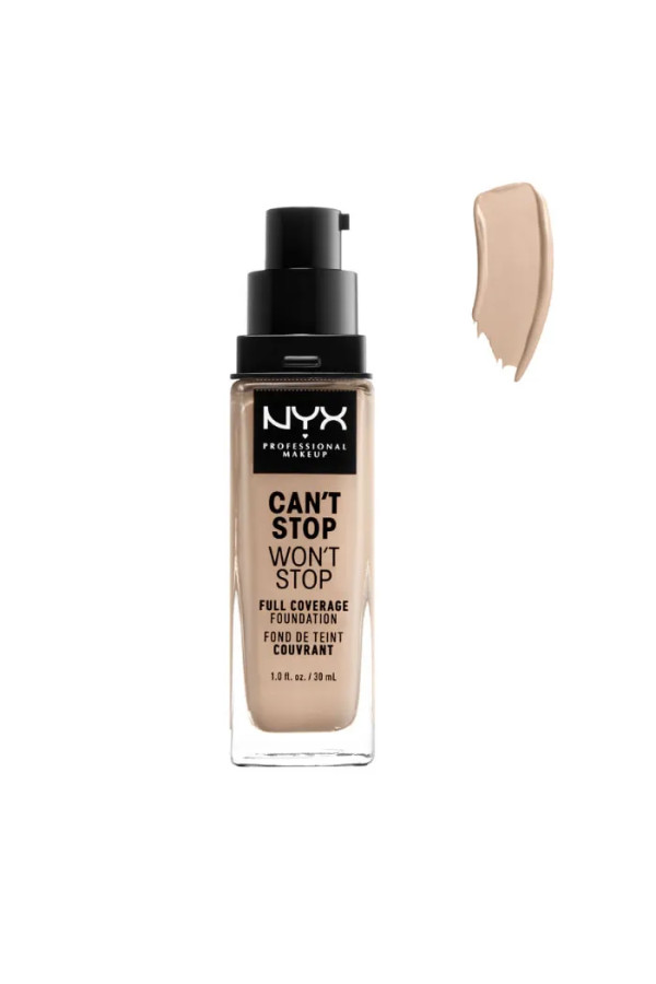 Nyx Can´t Stop Won´t Stop Full Coverage Foundation Alabaster 30ml
