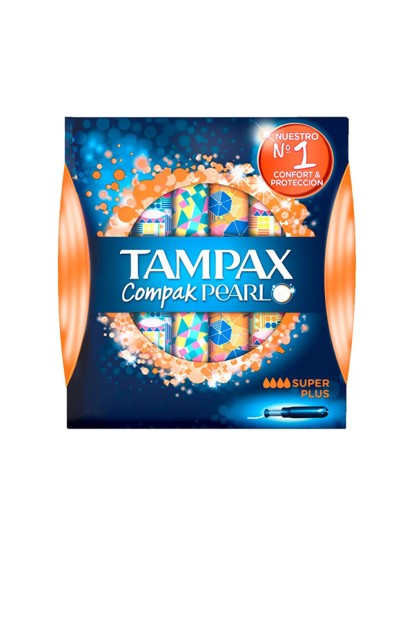Tampax Pearl Compak Super Plus Buffer 16 Uds