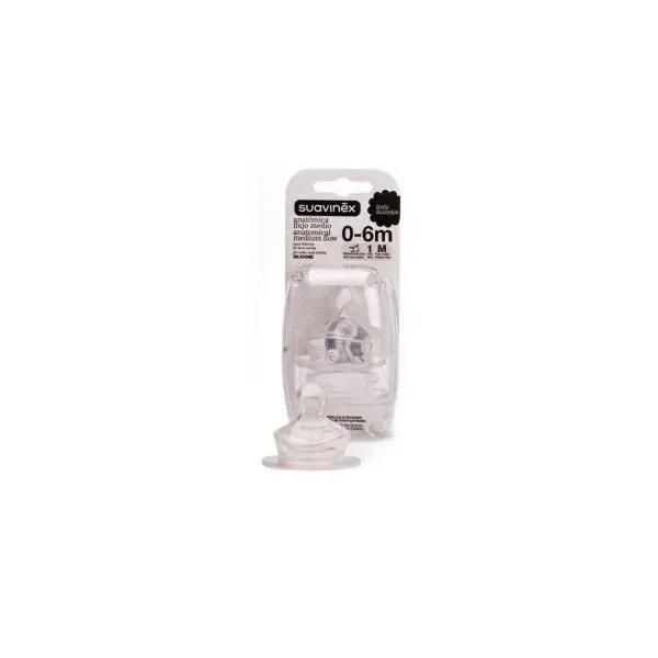 Suavinex Teat Silicone Anatomical T1m 2 U