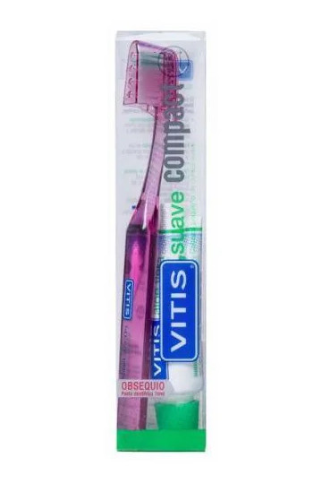 Vitis Compact Soft Toothbrush Aloe 15ml