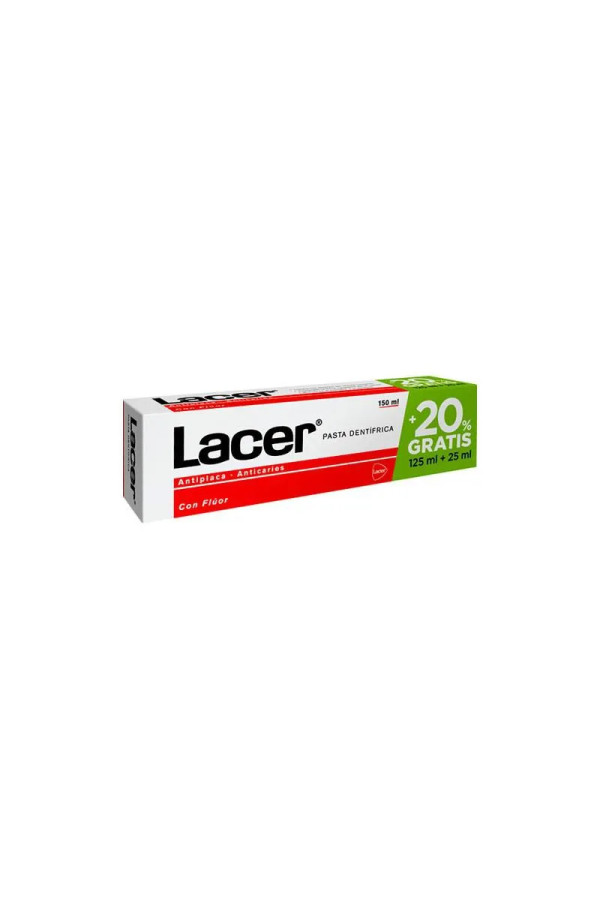 Lacer Toothpaste 125 25ml Free