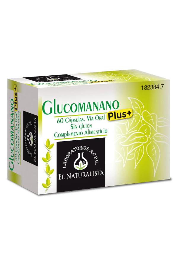 El Natural Glucomanano Plus 60 Caps