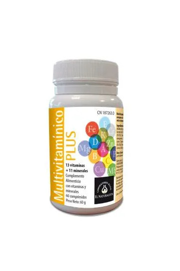 El Natural Multivitaminico Plus 60 Comp