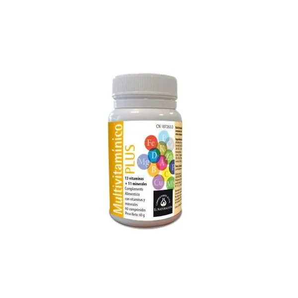 El Natural Multivitaminico Plus 60 Comp
