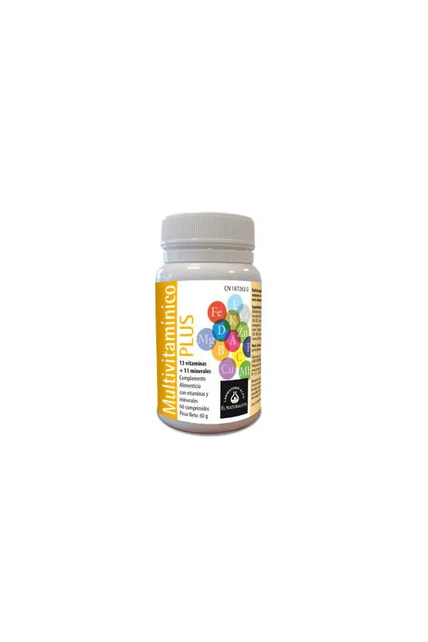 El Natural Multivitaminico Plus 60 Comp