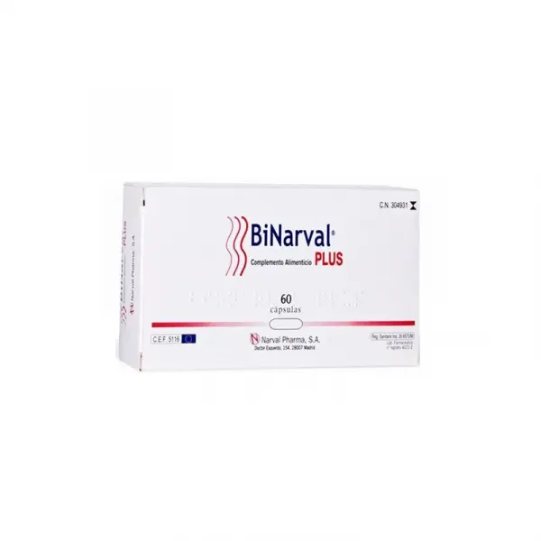 Narval Pharma Binarval Plus® 760mg 60 Caps