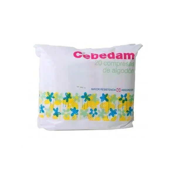 Cebedam Cotton Compresses 20 Uds