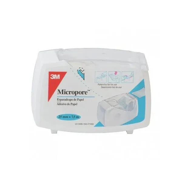 Hartmann Esparadrapo Micropore Blanco 7,5 X 2,5 Cm 3m