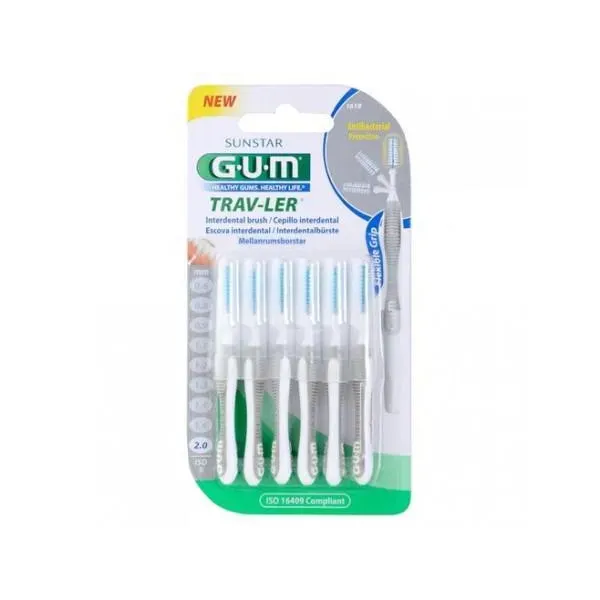 Gum® 1618 Conical Brush 2mm 6pcs