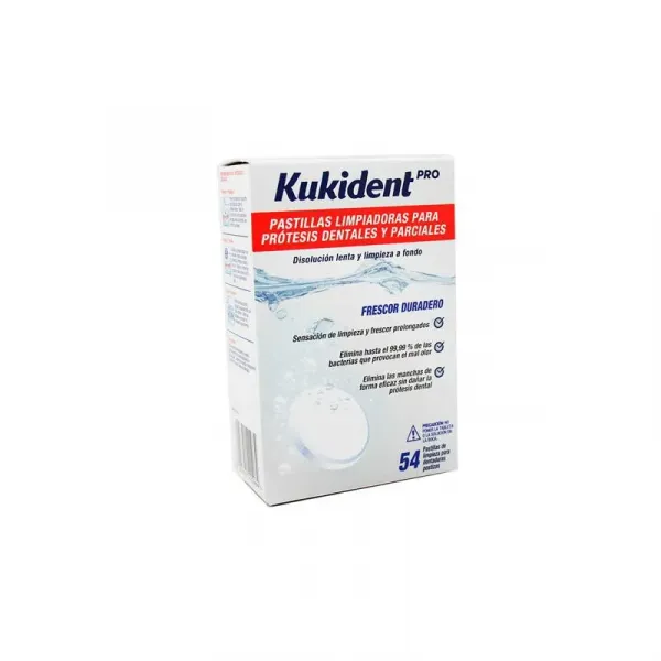 Kukident Prosthesis Cleaning Tablets 54 Units