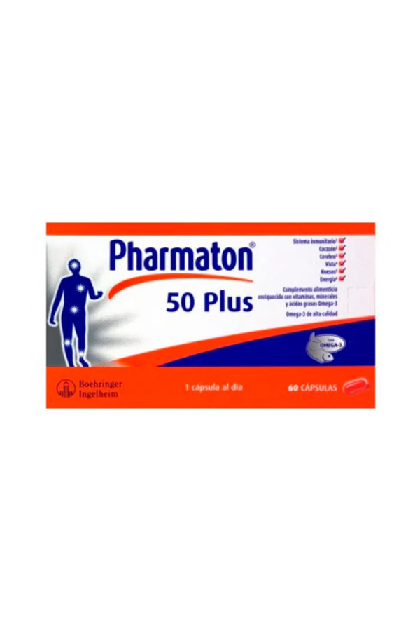 Pharmaton 50Plus 30 Capsules