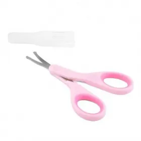 Chico Chicco Tijera De Seguridad Corta Uñas Para Recién Nacido Color Rosa