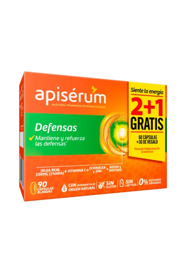Apisérum Defenses Pack 3 months 90 capsules