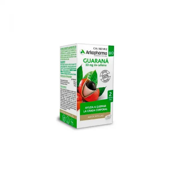 Arkopharma Guarana 45 Capsules 