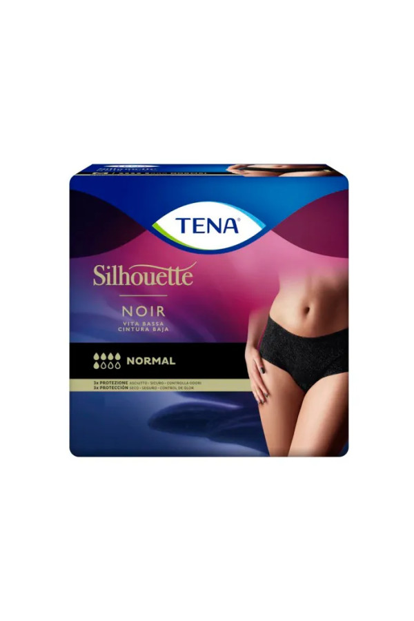 Tena Silhouette Normal Black L 9U 