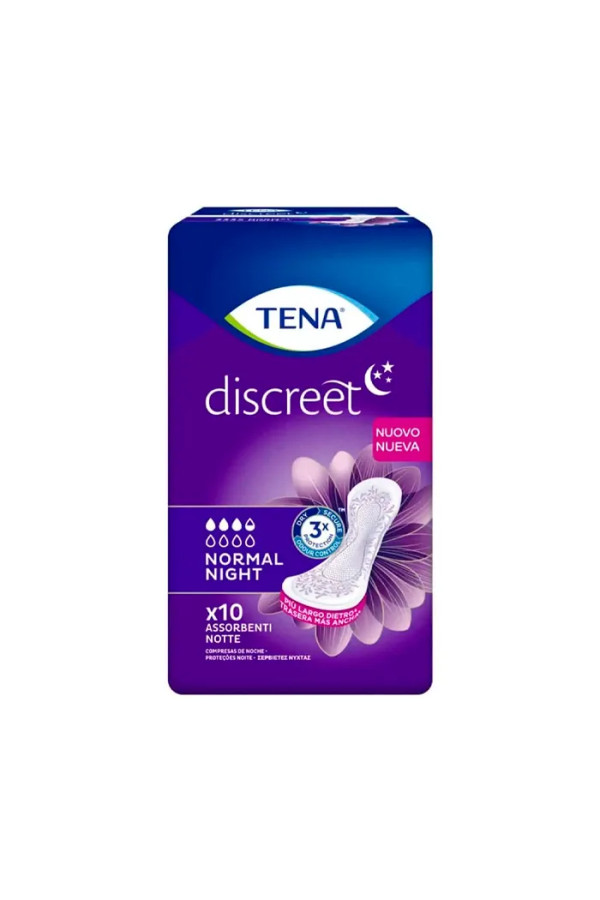 Tena Discreet Normal Night 10U 