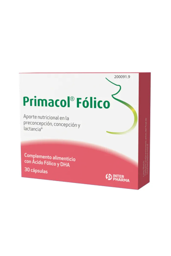 Interpharma Primacol Folic 30 Capsules