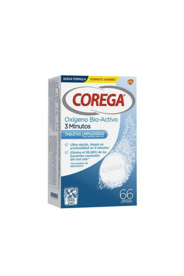 Corega 3 Minute Active Oxygen 60 Units