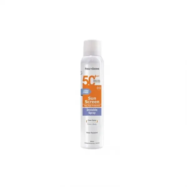 Frezyderm Sun Screen Invisible Spray Spf50 200ml